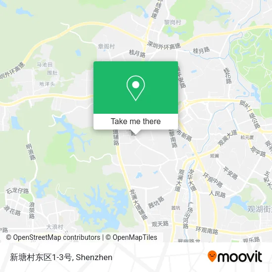 新塘村东区1-3号 map