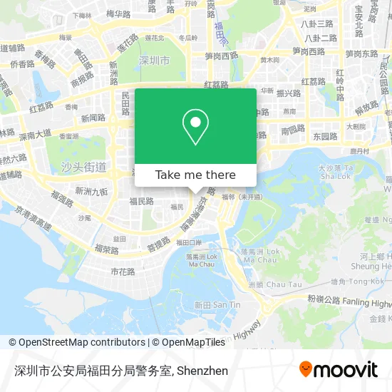 深圳市公安局福田分局警务室 map
