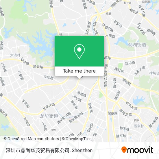 深圳市鼎尚华茂贸易有限公司 map