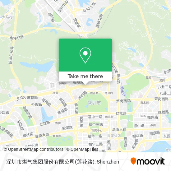 深圳市燃气集团股份有限公司(莲花路) map