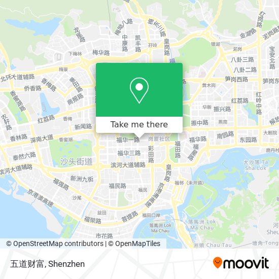 五道财富 map