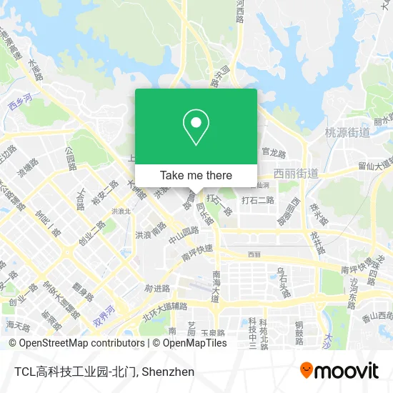 TCL高科技工业园-北门 map