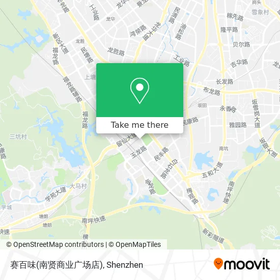 赛百味(南贤商业广场店) map