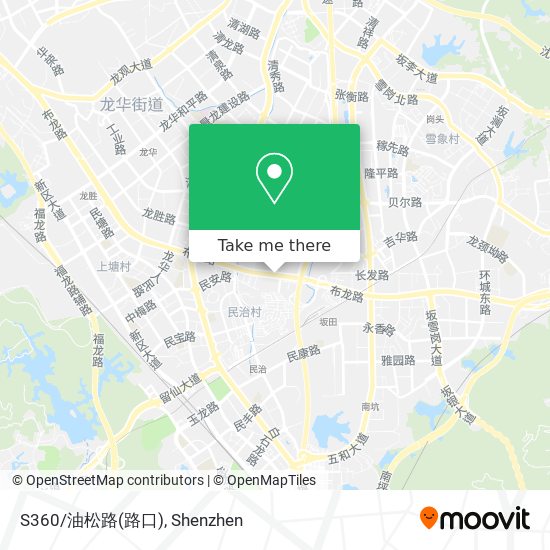 S360/油松路(路口) map