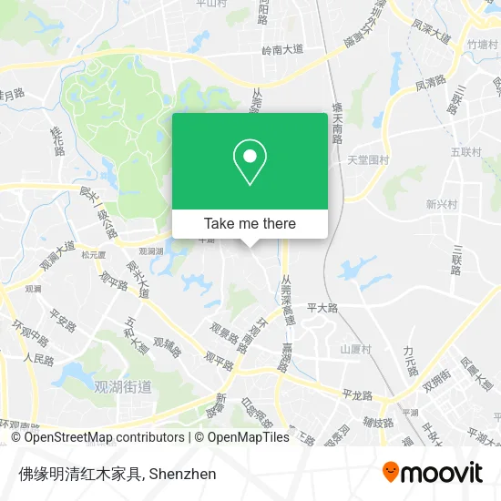 佛缘明清红木家具 map