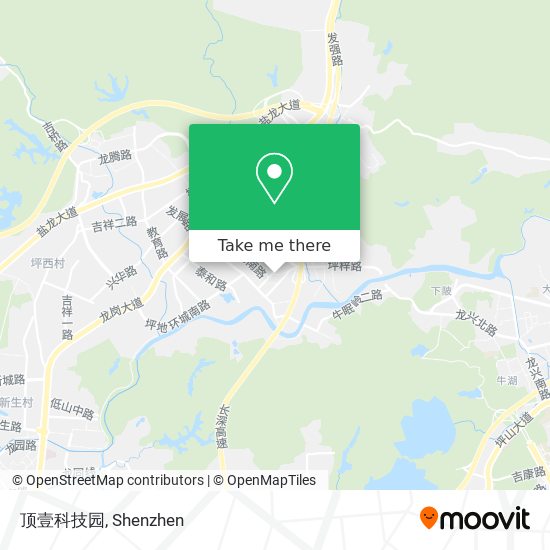 顶壹科技园 map