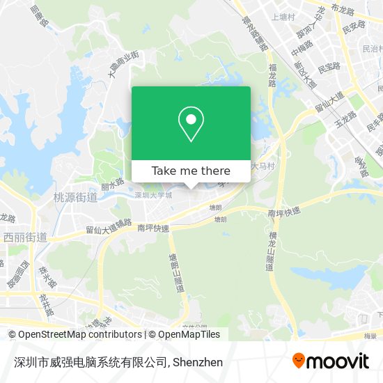 深圳市威强电脑系统有限公司 map