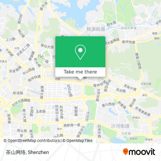 茶山网络 map
