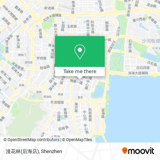 漫花林(后海店) map