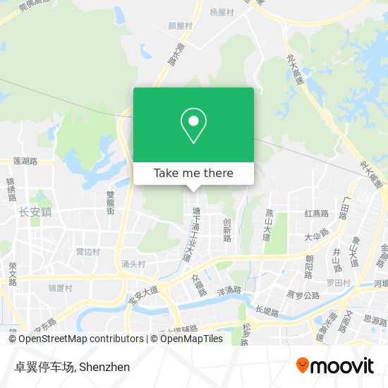 卓翼停车场 map