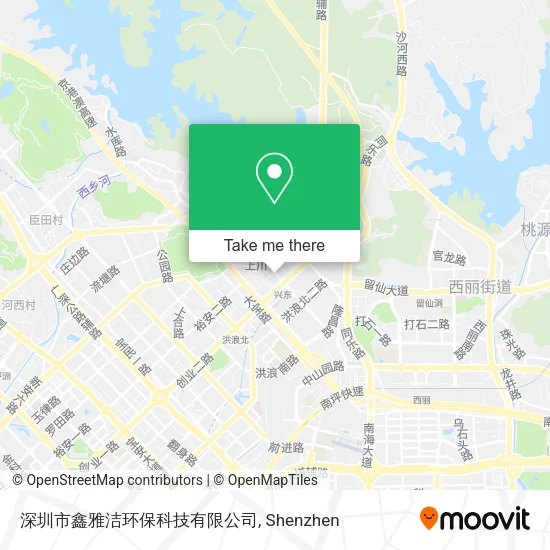 深圳市鑫雅洁环保科技有限公司 map