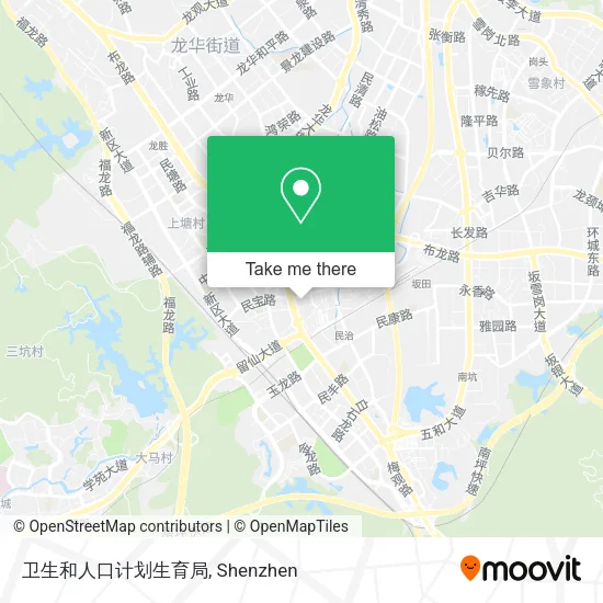 卫生和人口计划生育局 map