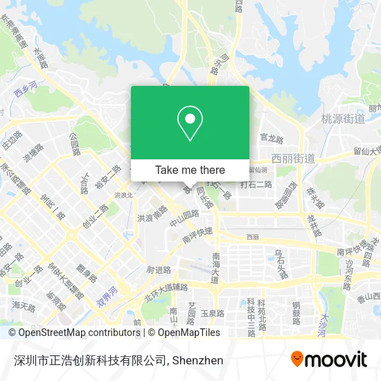 深圳市正浩创新科技有限公司 map