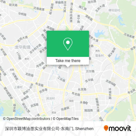 深圳市颖博油墨实业有限公司-东南门 map