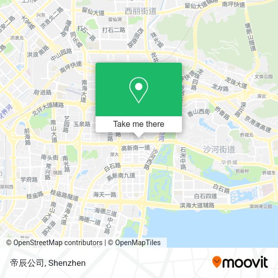 帝辰公司 map