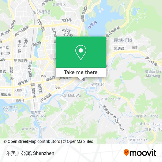 乐美居公寓 map