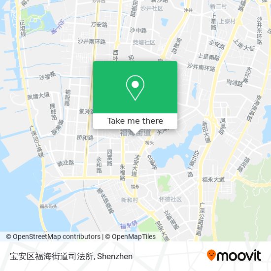 宝安区福海街道司法所 map