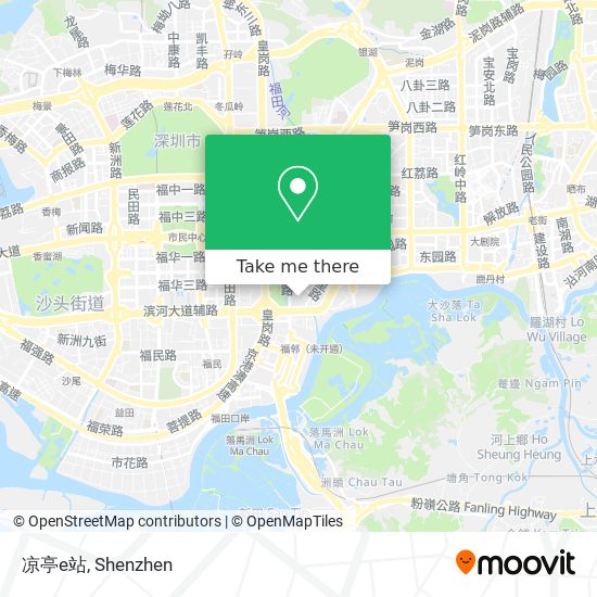 凉亭e站 map