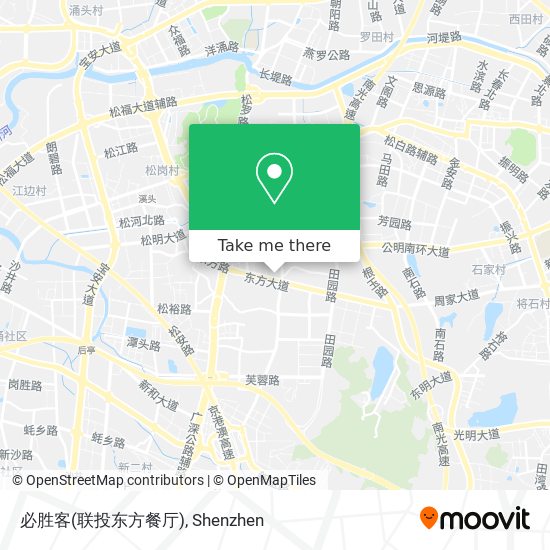 必胜客(联投东方餐厅) map