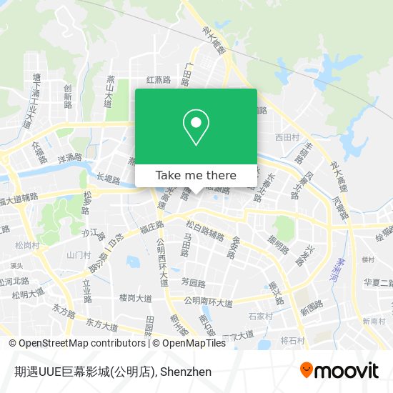 期遇UUE巨幕影城(公明店) map