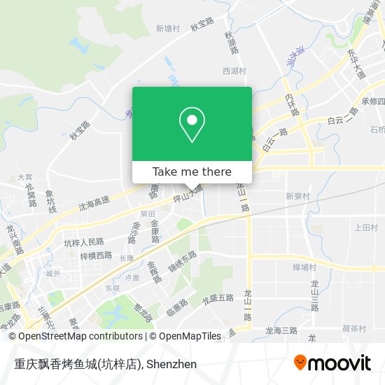 重庆飘香烤鱼城(坑梓店) map