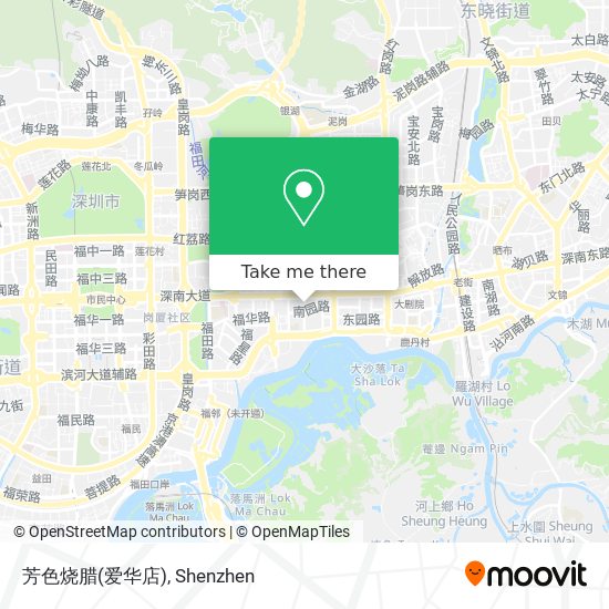 芳色烧腊(爱华店) map