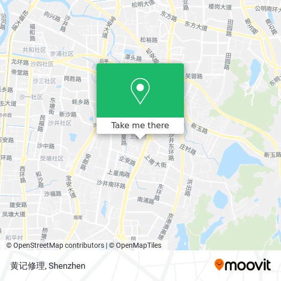 黄记修理 map