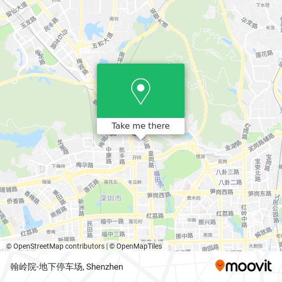 翰岭院-地下停车场 map