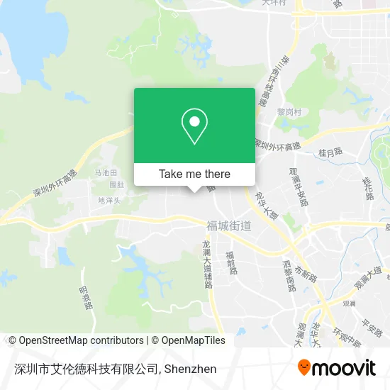 深圳市艾伦德科技有限公司 map