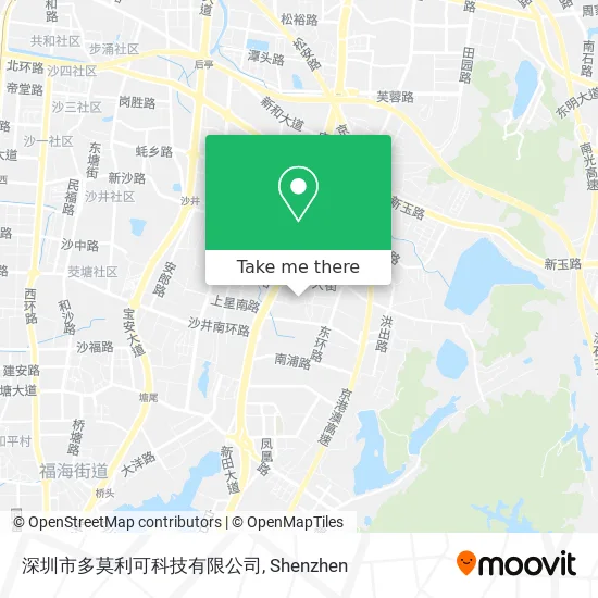 深圳市多莫利可科技有限公司 map