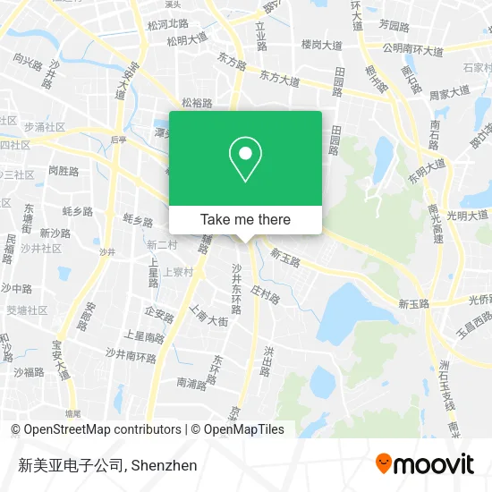 新美亚电子公司 map