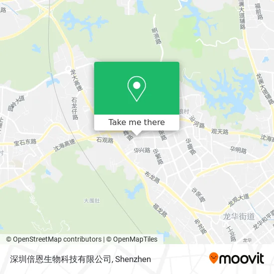 深圳倍恩生物科技有限公司 map