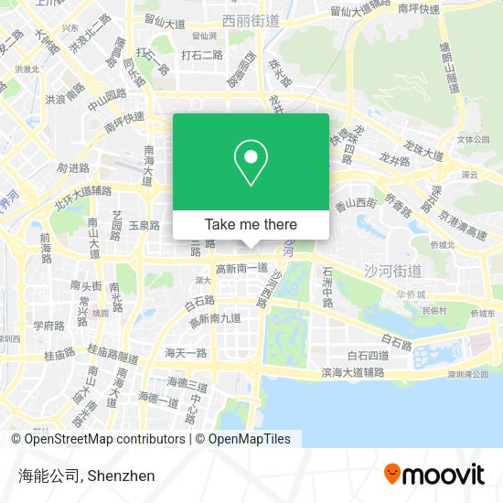海能公司 map