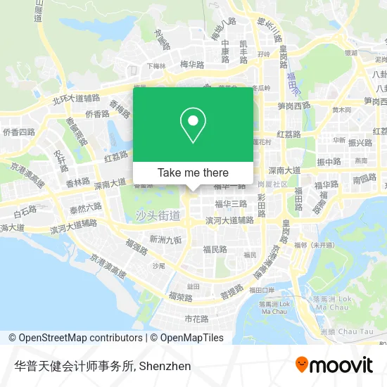 华普天健会计师事务所 map