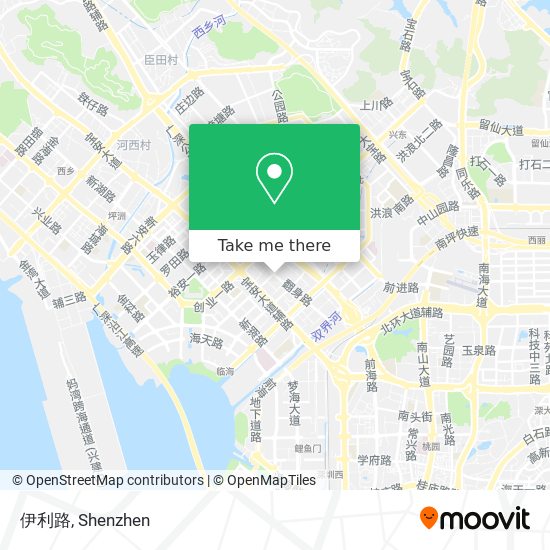 伊利路 map