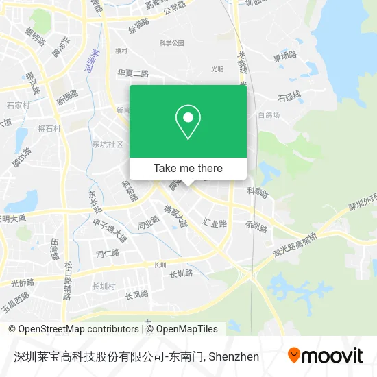 深圳莱宝高科技股份有限公司-东南门 map