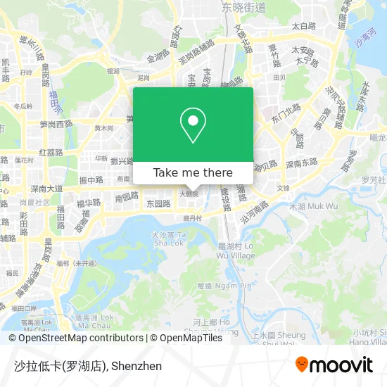 沙拉低卡(罗湖店) map