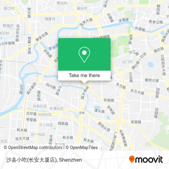 沙县小吃(长安大厦店) map