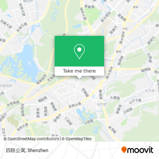 四联公寓 map