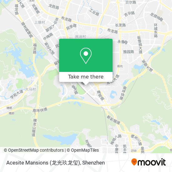 Acesite Mansions (龙光玖龙玺) map