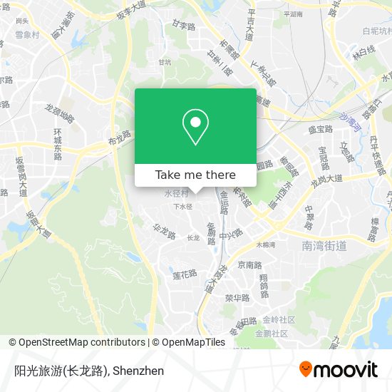 阳光旅游(长龙路) map