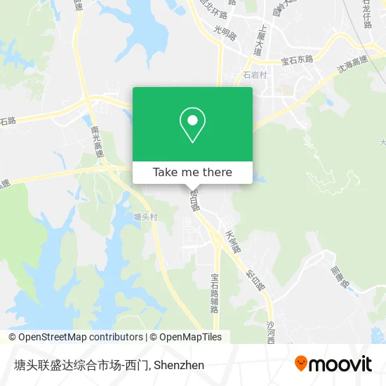 塘头联盛达综合市场-西门 map