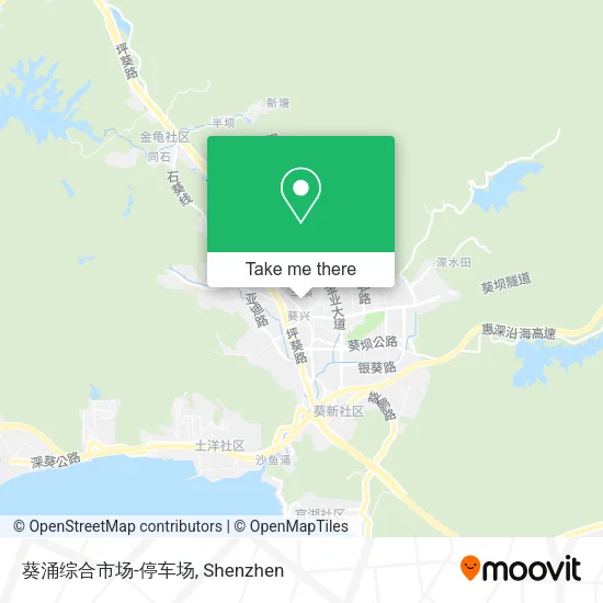 葵涌综合市场-停车场 map