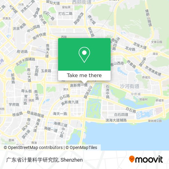广东省计量科学研究院 map