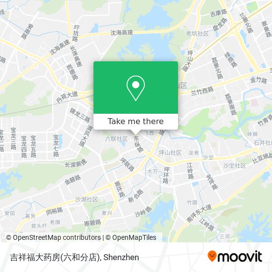 吉祥福大药房(六和分店) map