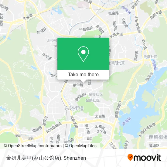 金妍儿美甲(荔山公馆店) map