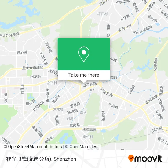 视光眼镜(龙岗分店) map
