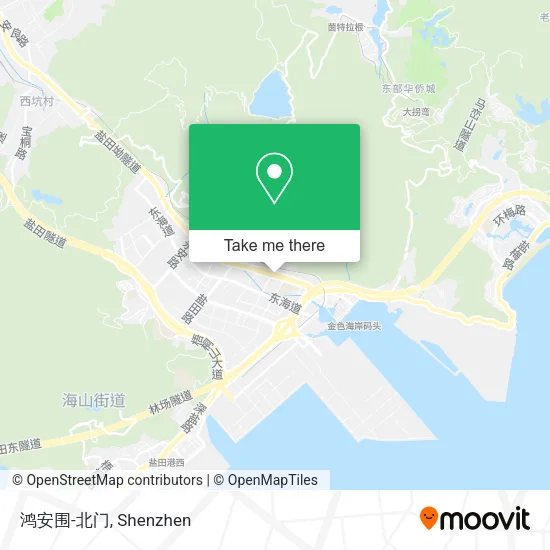 鸿安围-北门 map