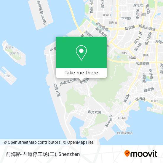 前海路-占道停车场(二) map