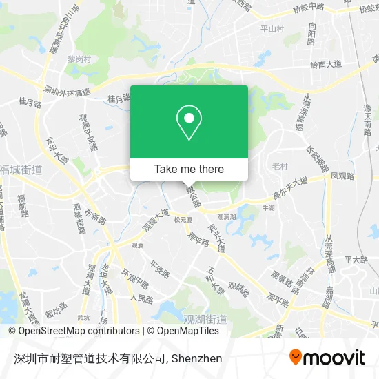 深圳市耐塑管道技术有限公司 map